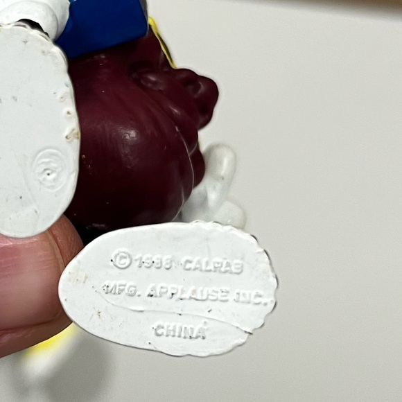 Vintage 1988 Calrab Applause California Raisins Boombox Radio 2" Mini Figure - Picture 5 of 5